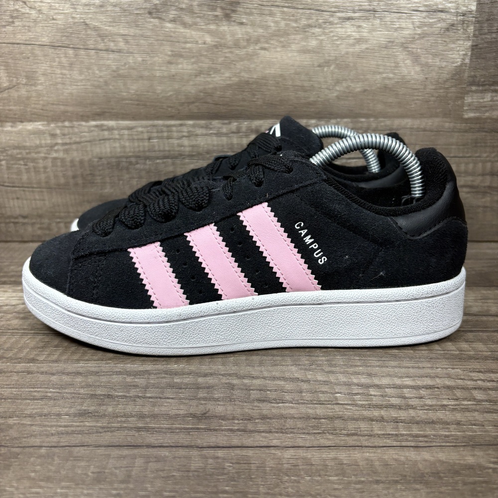 Adidas Campus Black Pink Womens US Size 5.5 EUR 36.67 ID3171 Sneakers - Picture 4 of 10